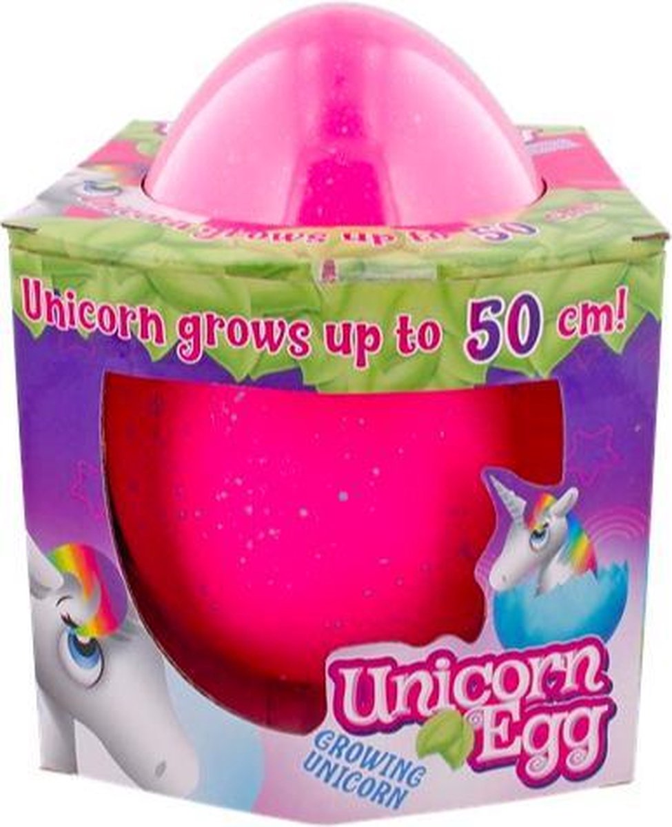 WDMT™ XXL groei-ei | 50 cm Unicorn egg | Eenhoorn ei